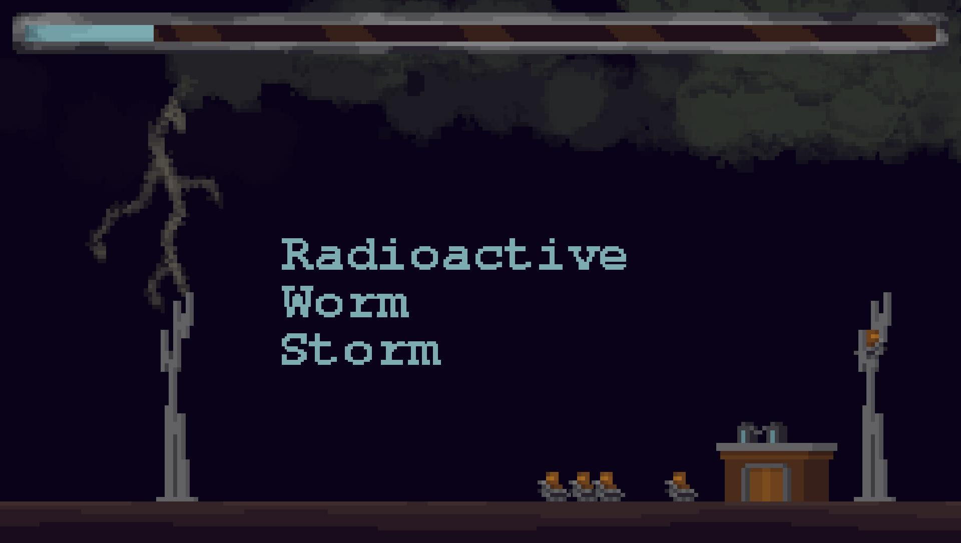 Radioactive Worm Storm (itch) - кадр 2