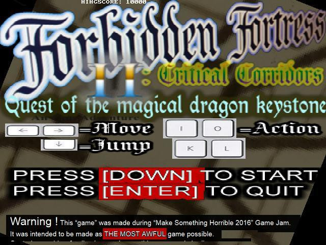 Forbidden Fortress 2 (itch) - кадр 3