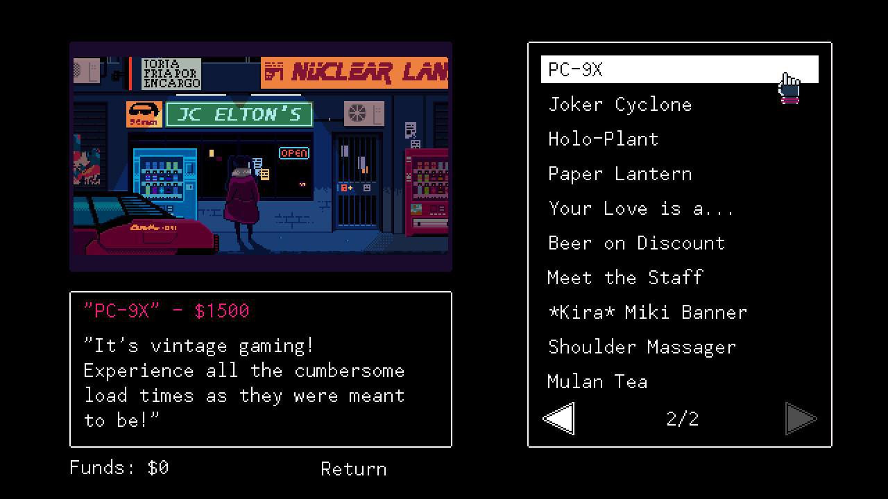VA-11 Hall-A: Cyberpunk Bartender Action - кадр 15