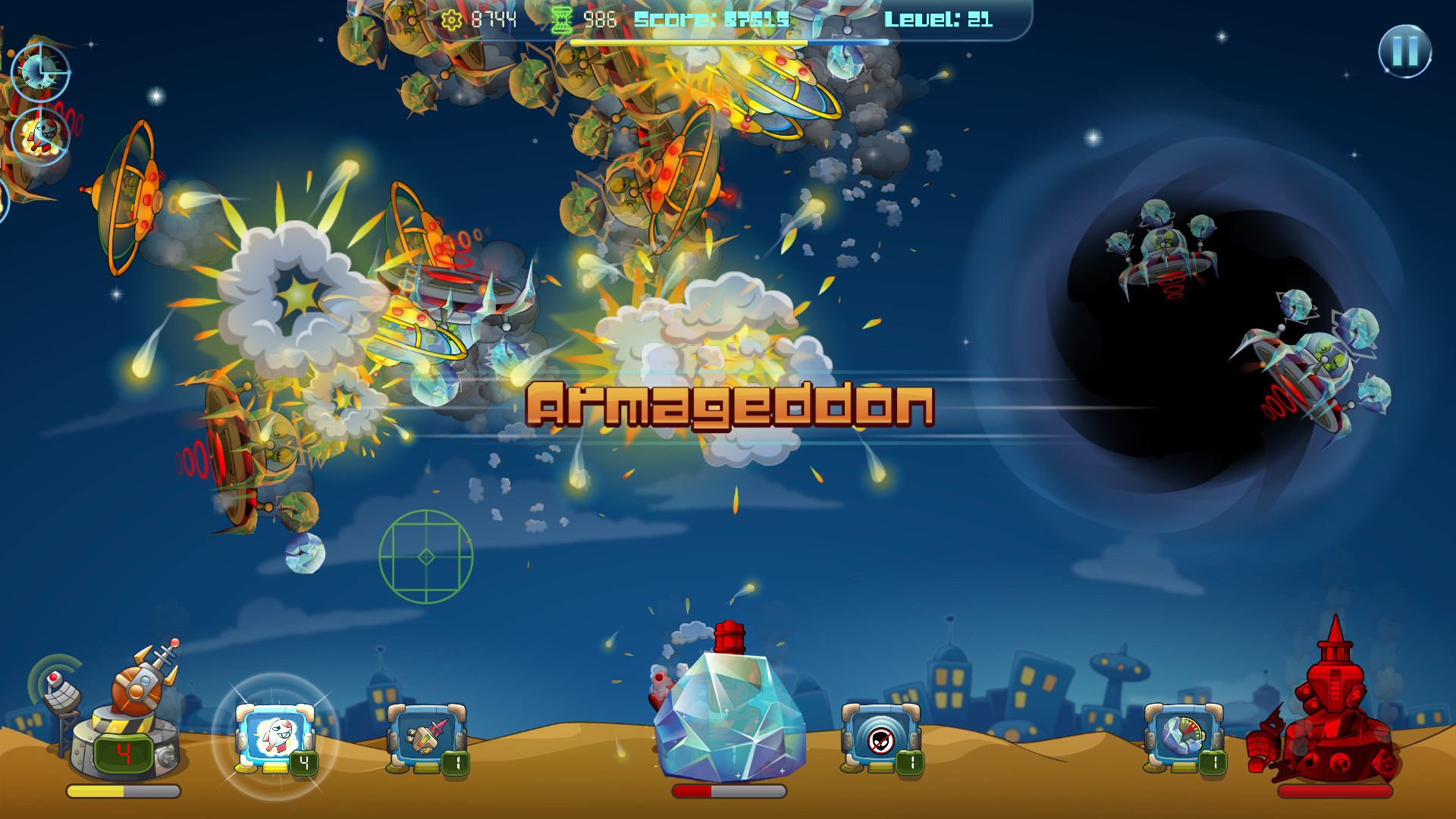 Galactic Missile Defense - кадр 4