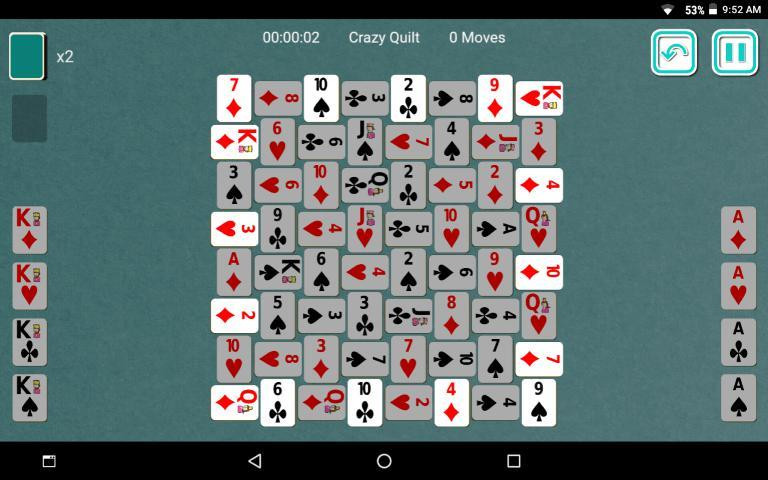 Crazy Quilt Solitaire (itch) - кадр 3