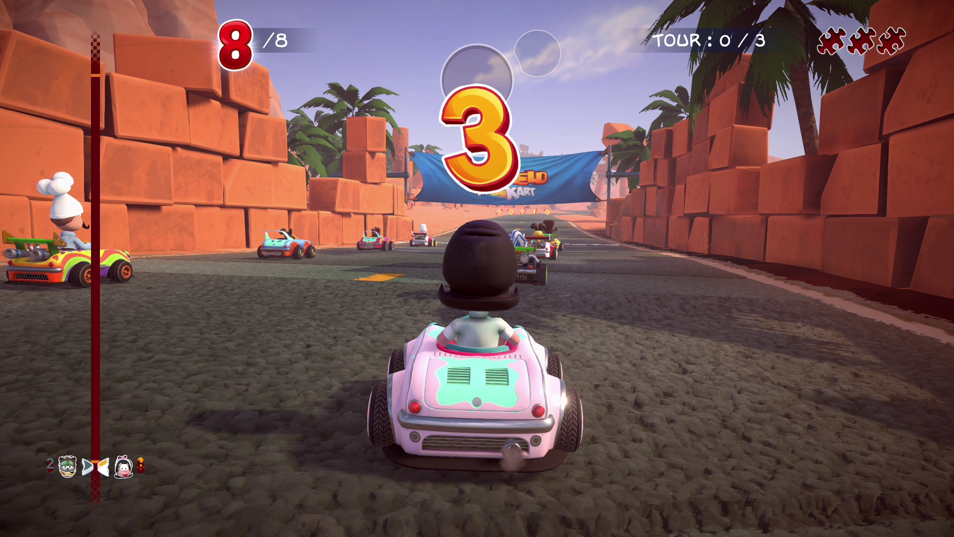 Garfield Kart: Furious Racing - кадр 7
