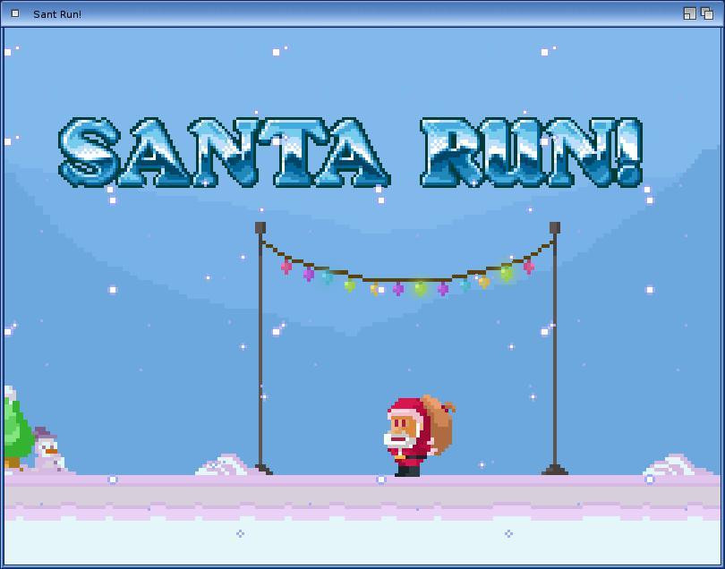 Santa Run (Amiga OS4) (itch) - кадр 1