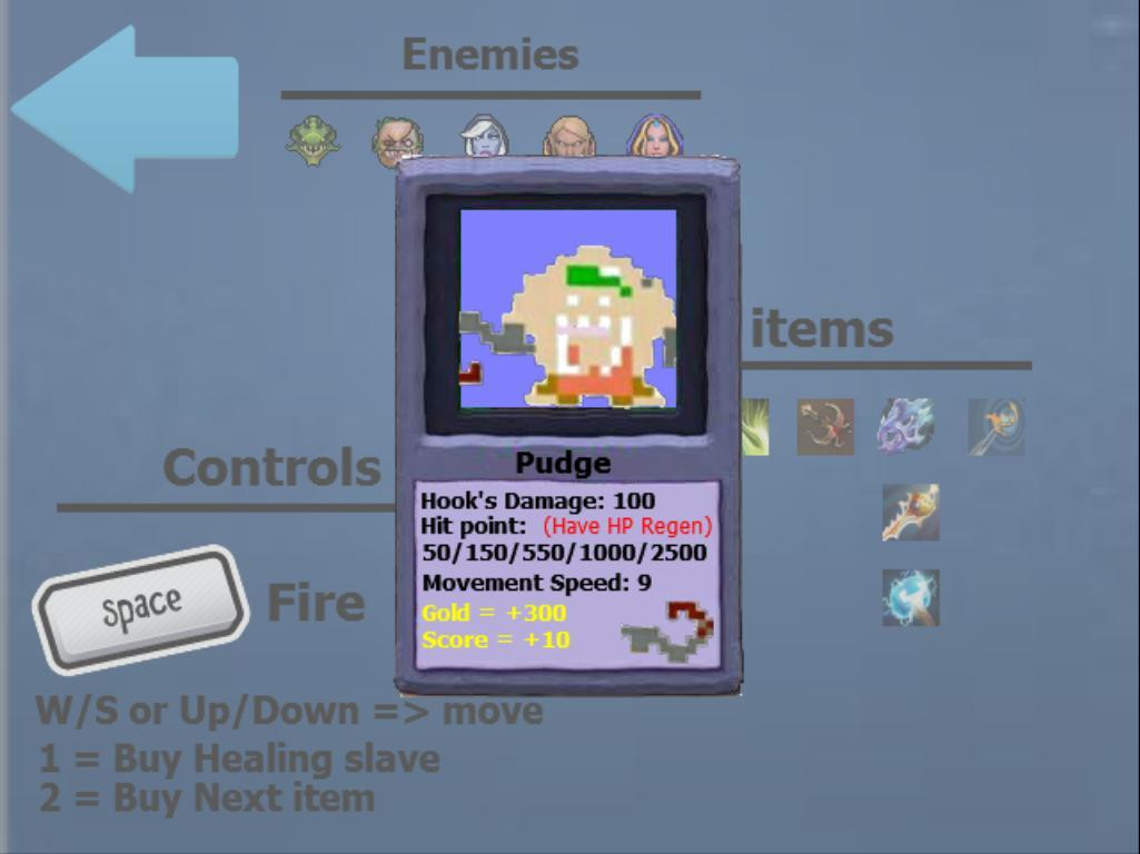 DotS (With DotA Characters) (itch) - кадр 2