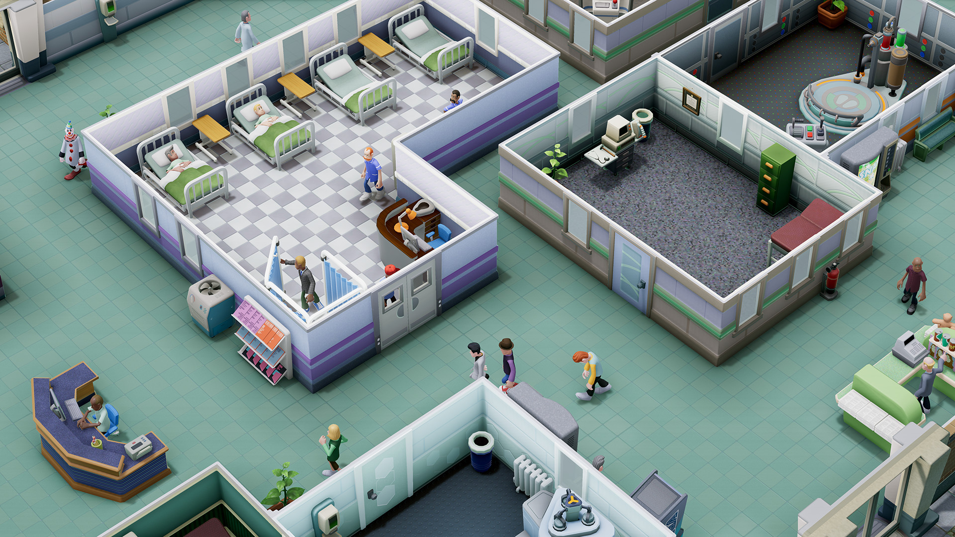 Two Point Hospital - обзоры и оценки игры, даты выхода DLC, трейлеры,  описание