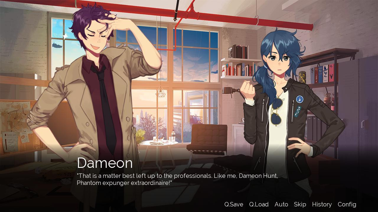 Phantom Ban Detective Agency - Demo! (itch) - кадр 3