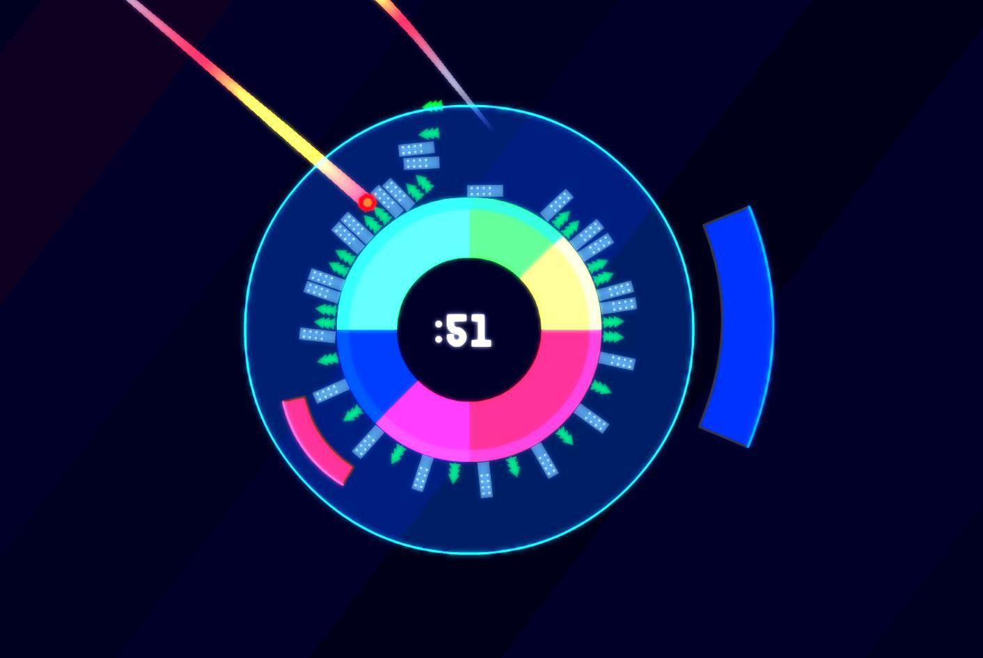 World Collider Defender (itch) - кадр 2