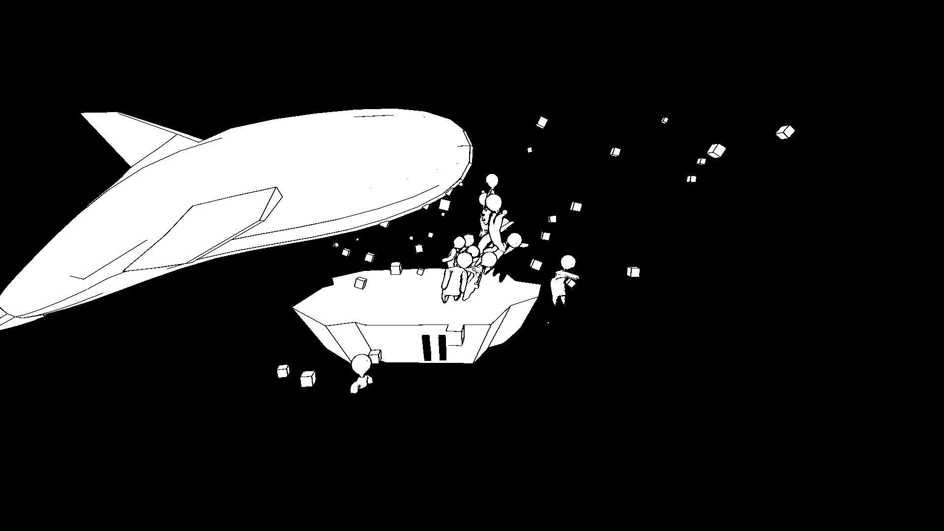 Crowd Simulator Demo version (itch) - кадр 4