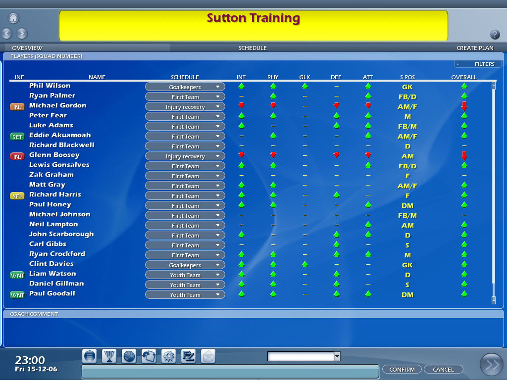 Championship Manager 2007 - кадр 8