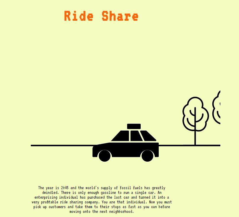 Ride Share (itch) - кадр 1