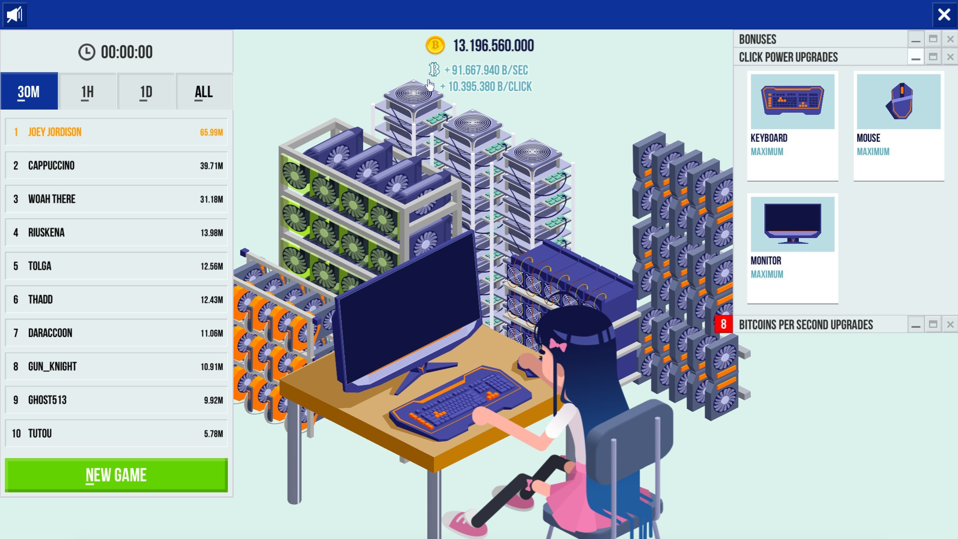 Cryptocurrency Clicker - кадр 3