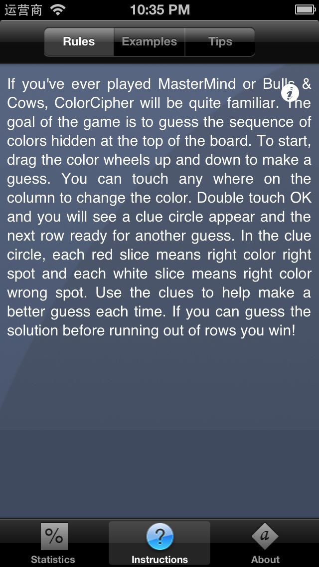 Color Cipher / Color code - Free (iOS) - кадр 3