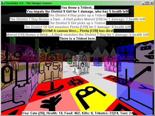 Hunger Games Simulation (Daedalus) (itch) - кадр 2