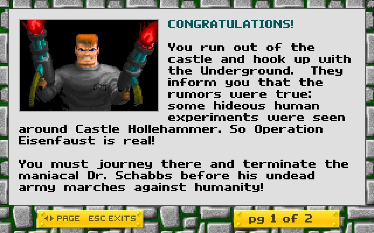 Wolfenstein 3D + Spear of Destiny - кадр 6