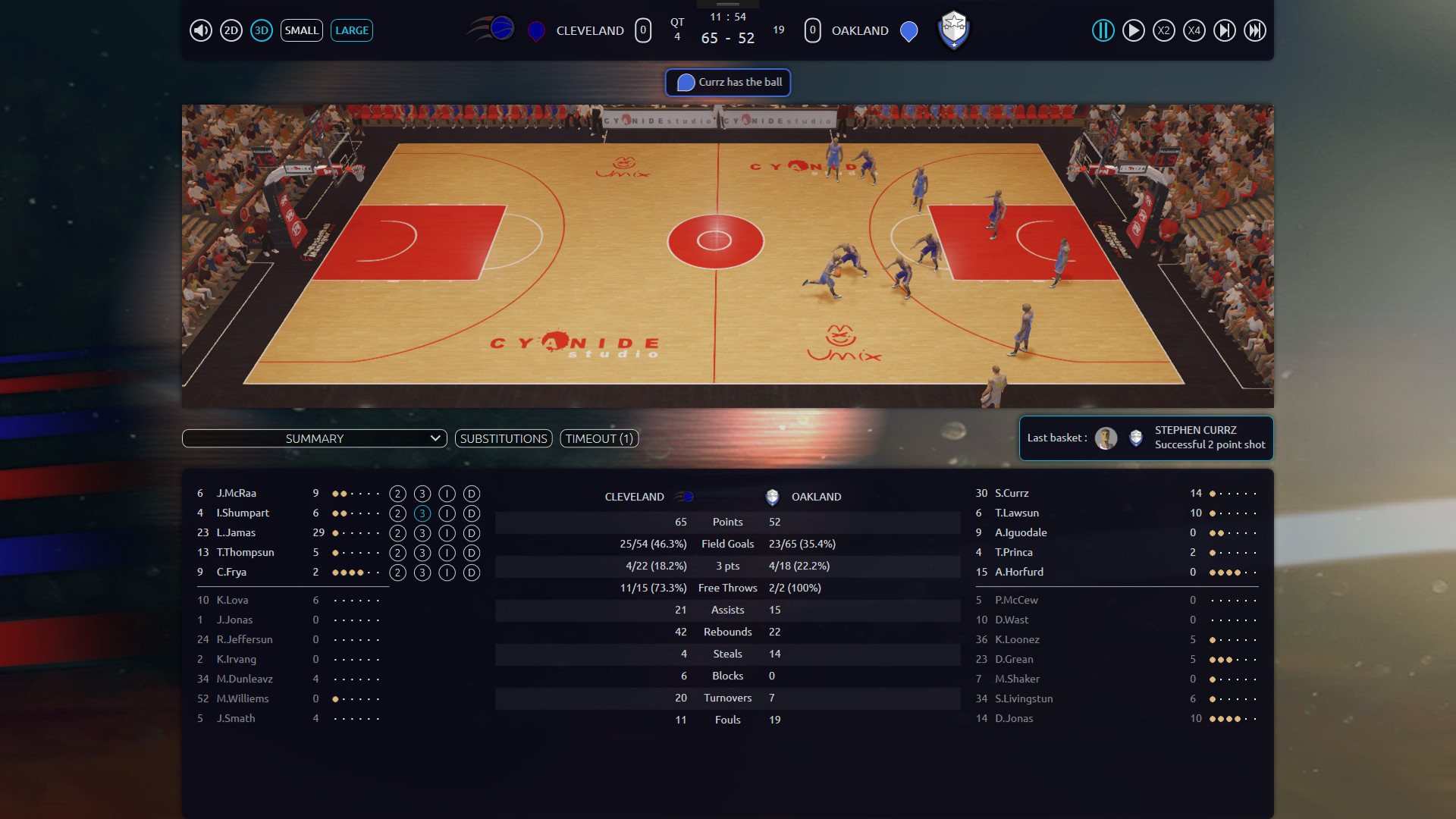 Pro Basketball Manager 2017 - кадр 6