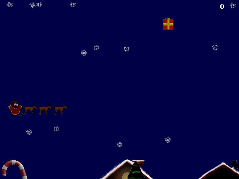 Santa's Flappy Sled (itch) - кадр 1