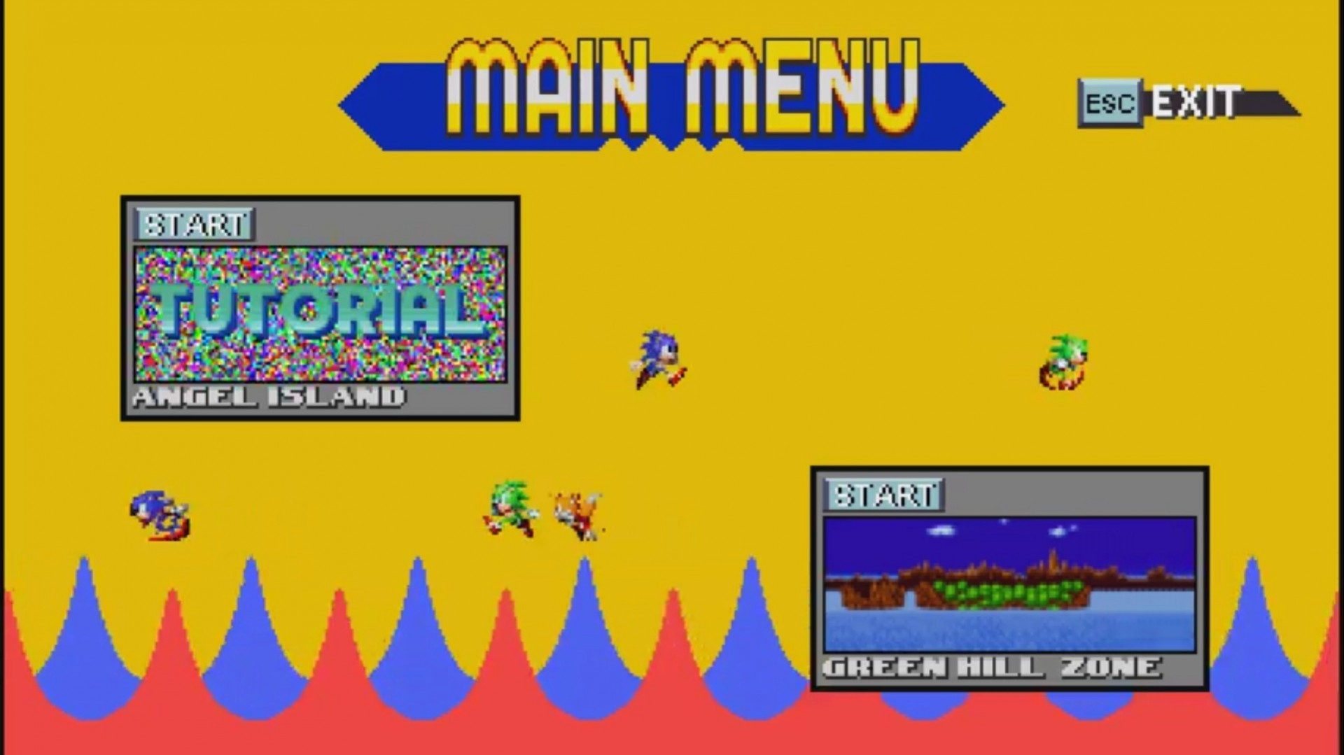 Sonic Universe: Dan4ik Project - Demo (itch) - кадр 4