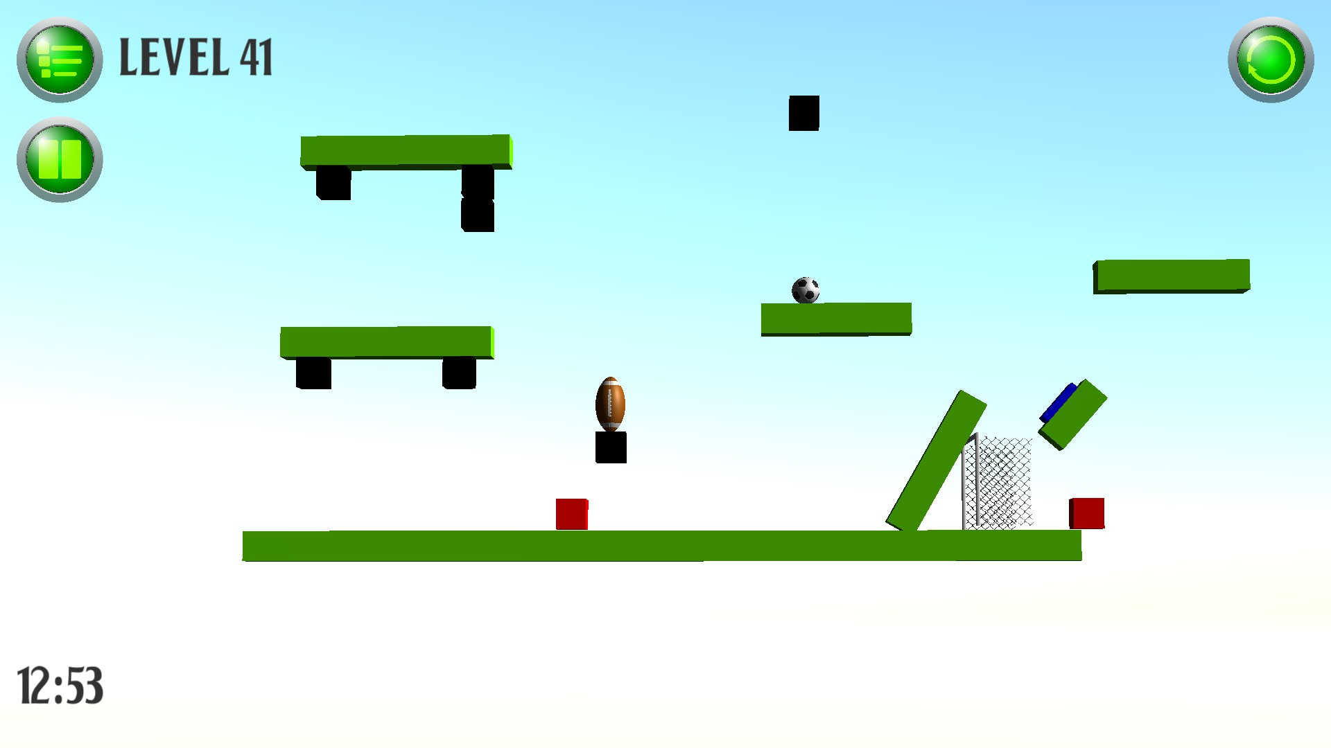 Score a goal (Physical football) - кадр 6