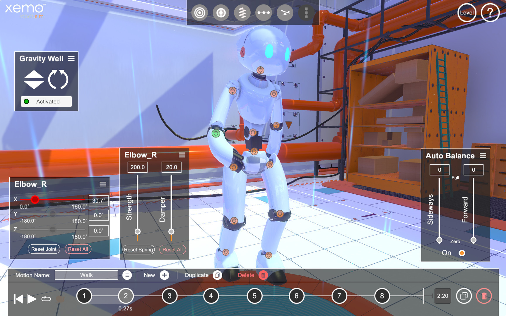Xemo: Robot Simulation - кадр 4