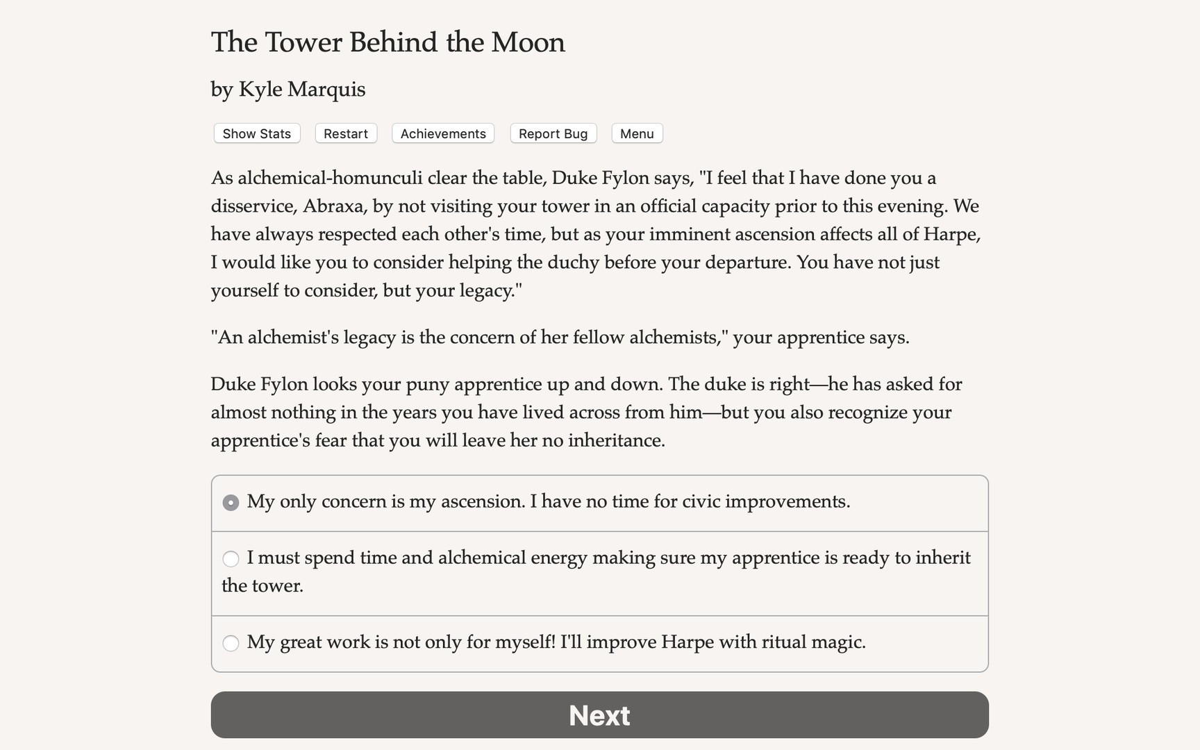 Tower Behind the Moon - кадр 5