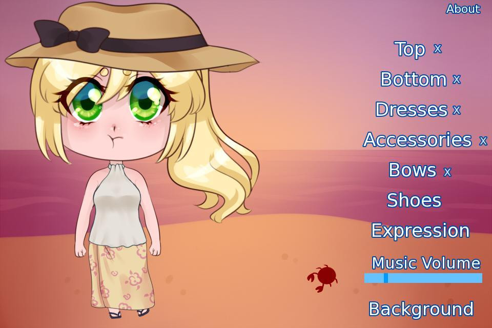 Melody Dress-up Game (itch) - кадр 6