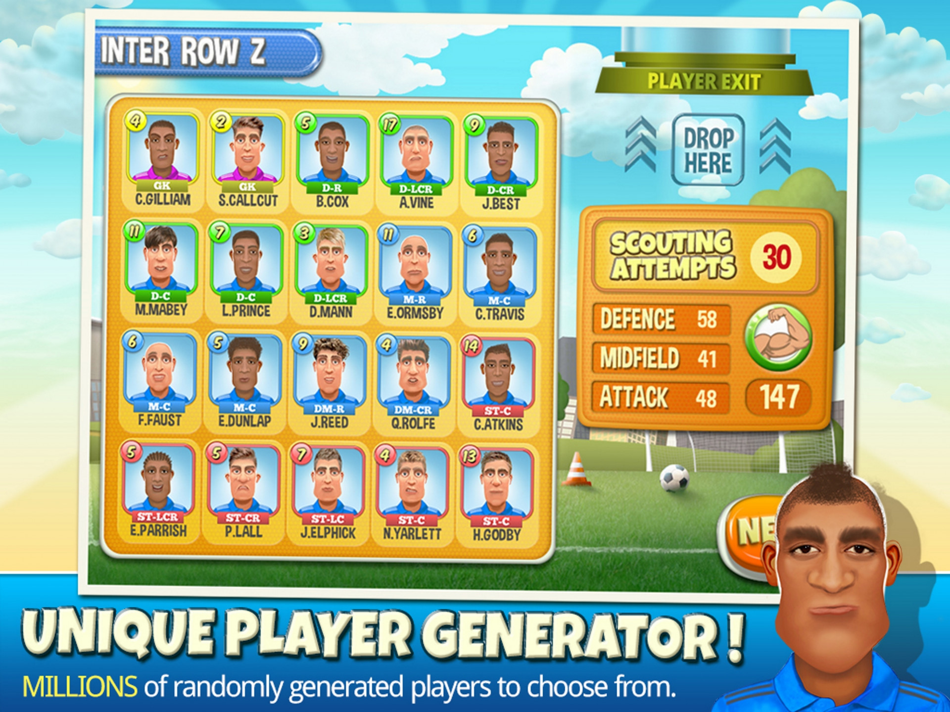 Matchday Heroes Football Manager (itch) - кадр 5