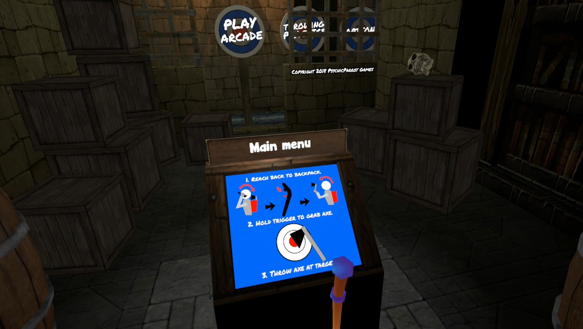 Axe Throw VR - кадр 6