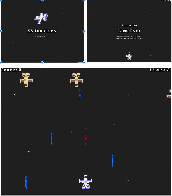 C++ SSInvaders (itch) - кадр 1