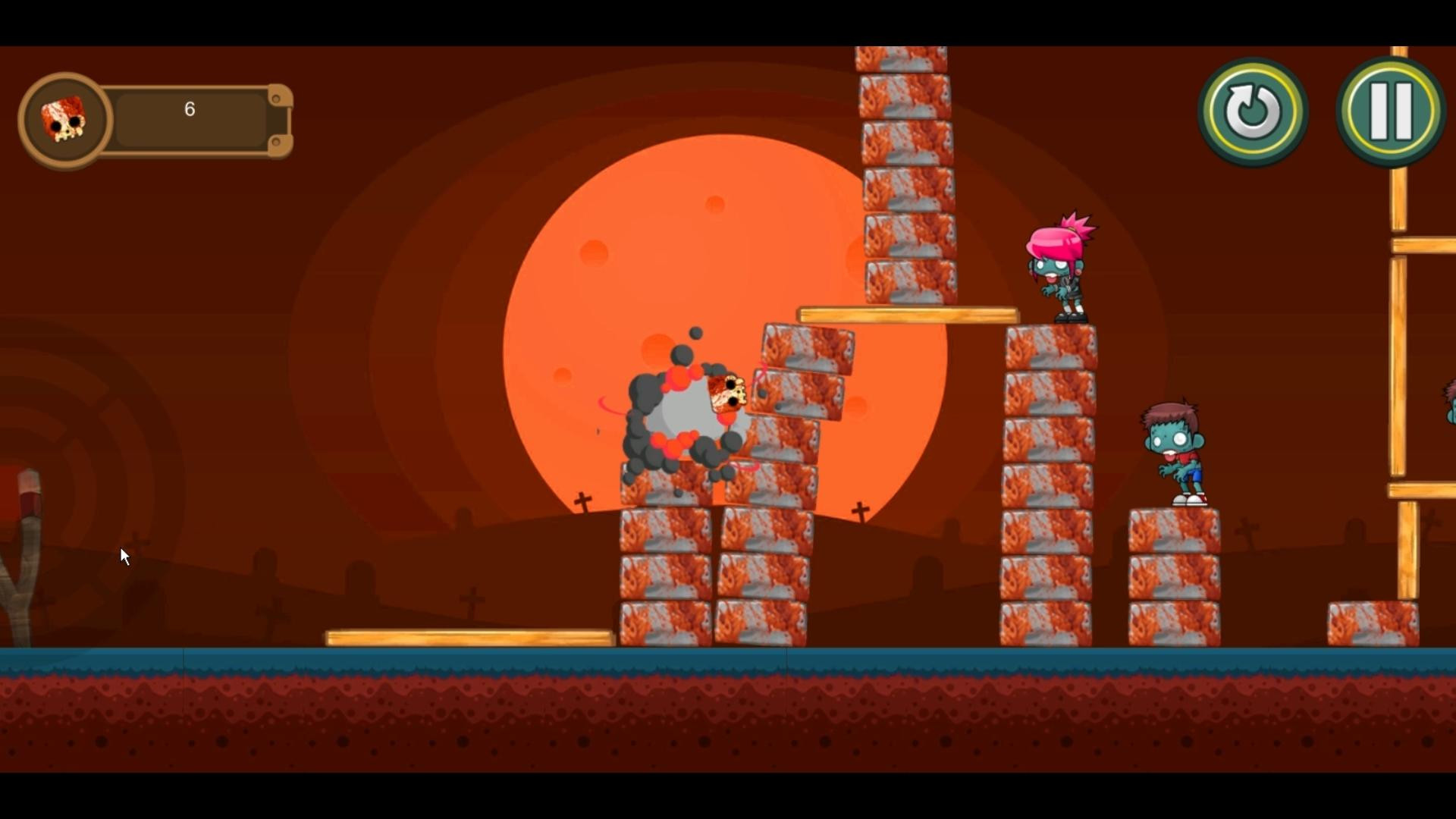 SlingSkull Zombies: The Dawn - кадр 6