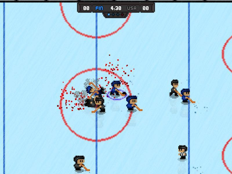 Super Blood Hockey (Beta) (itch) - кадр 2