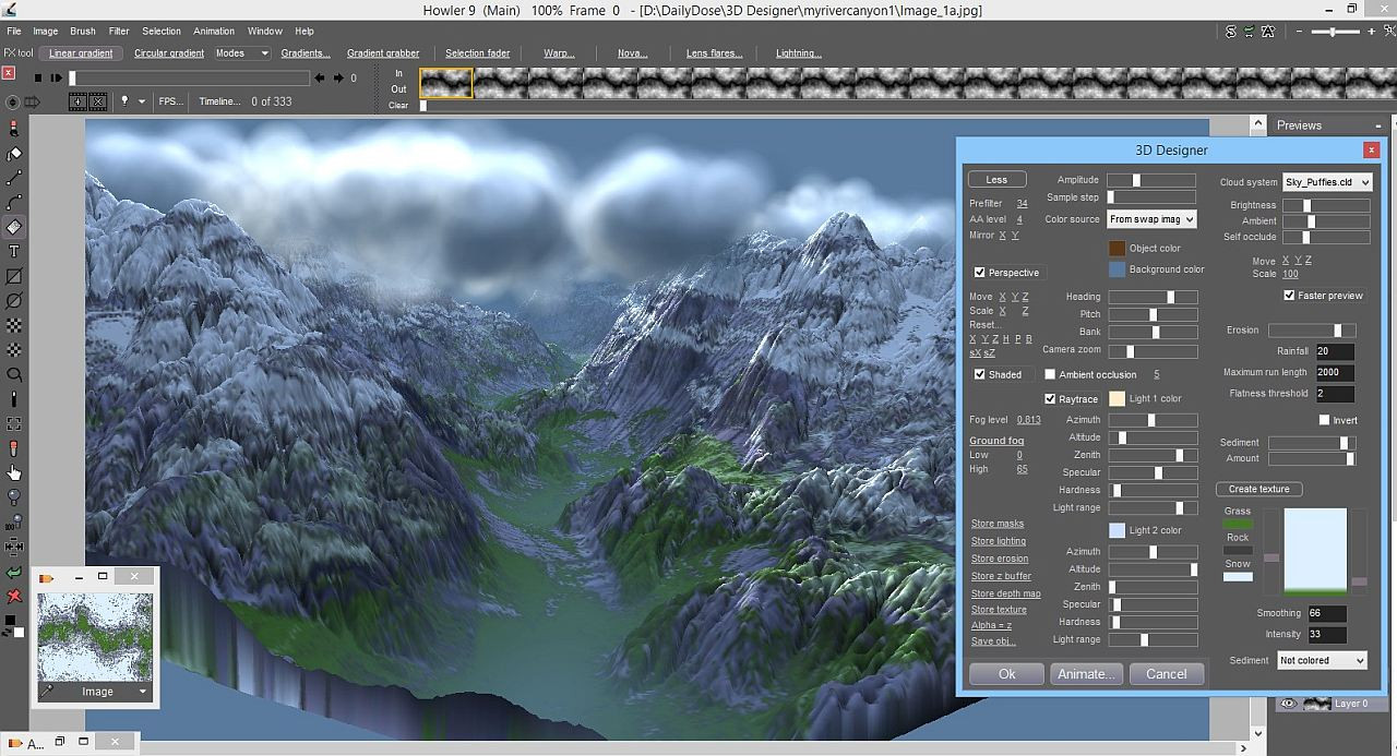 PD Howler 9.6 Digital Painter and Visual FX box - кадр 8