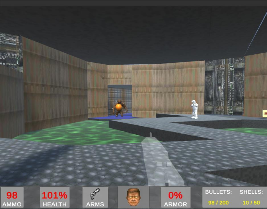 Doom Clone (itch) - кадр 3