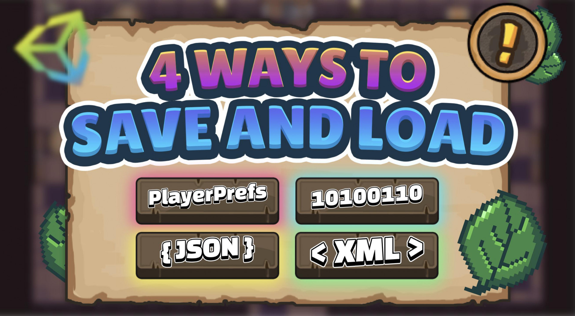 SAVE & LOAD Games DEMO (itch) - кадр 4