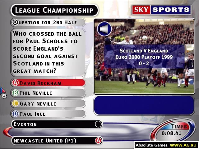 Sky Sports Football Quiz - кадр 11