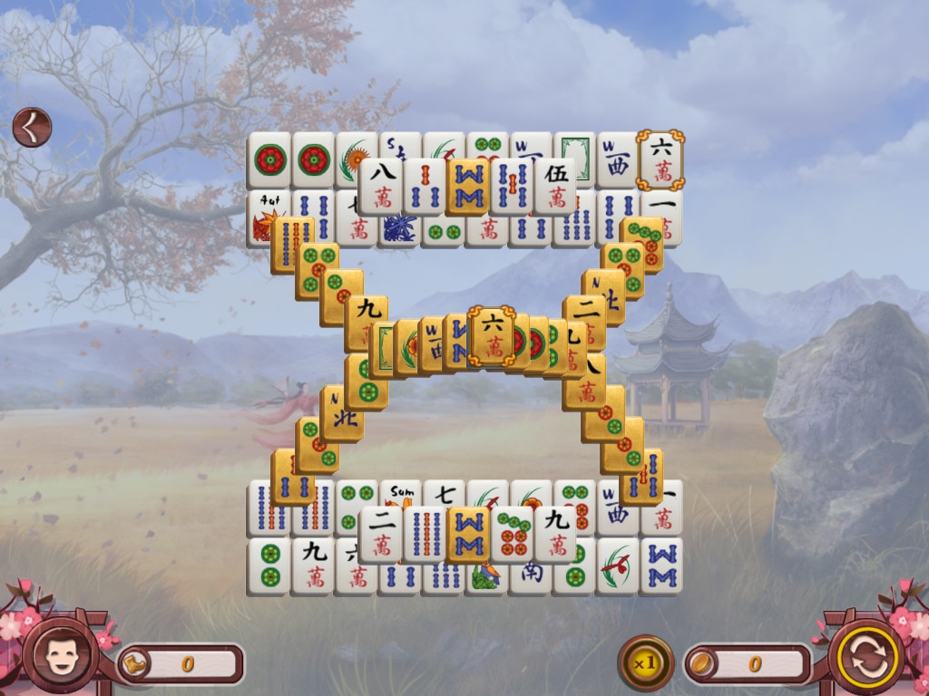 Sakura Day Mahjong - кадр 6