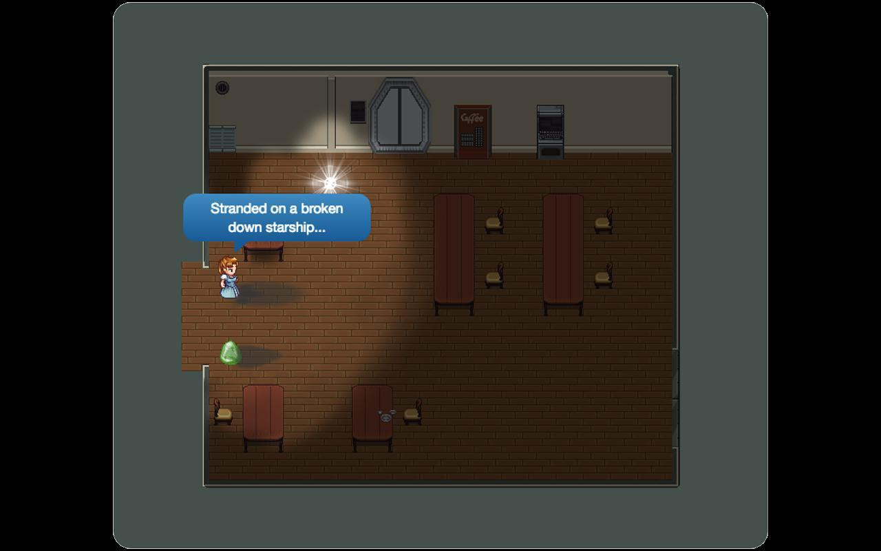 Alice and the Galactic Traveller (itch) - кадр 3