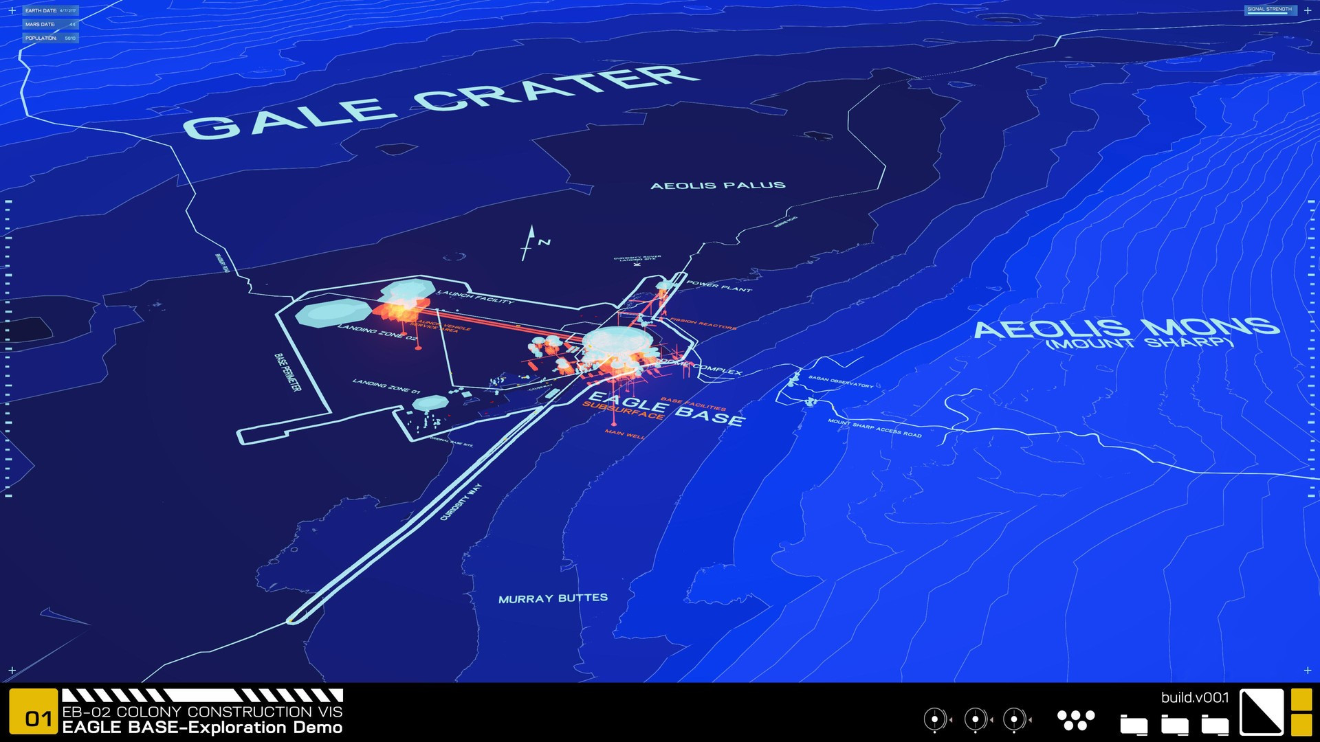 Project Eagle: A 3D Interactive Mars Base - кадр 9