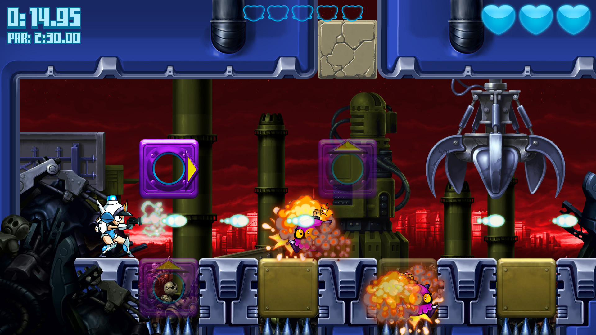 Mighty Switch Force! Hyper Drive Edition - кадр 4
