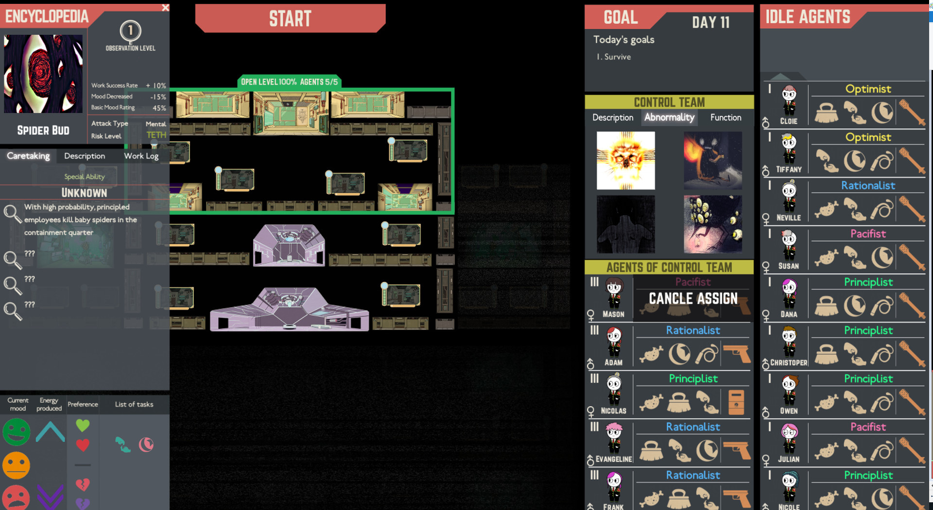 Lobotomy Corporation | Monster Management Simulation - кадр 4
