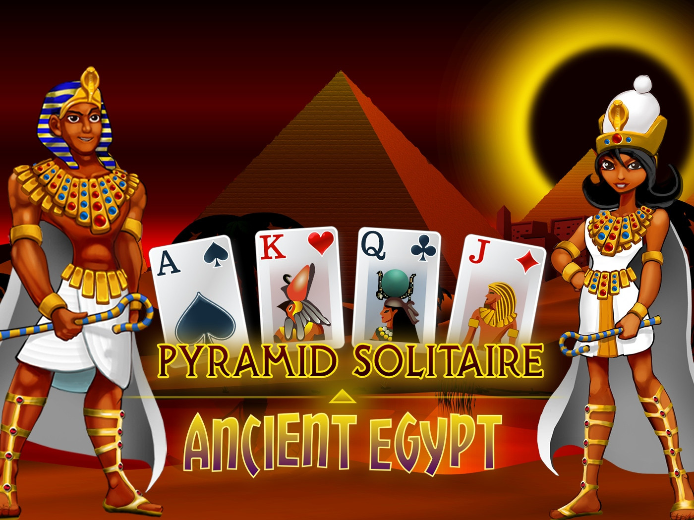 Pyramid Solitaire Ancient Egypt - кадр 2