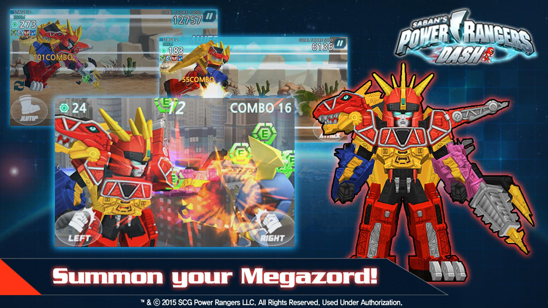 Power Rangers Dash - кадр 9