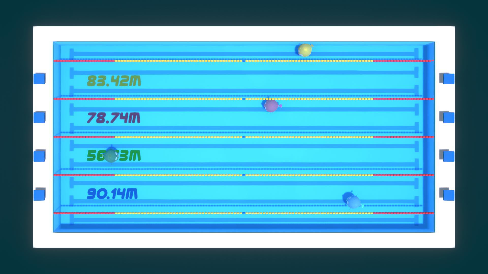 Puffer Fish's 200m Freestyle (itch) - кадр 2