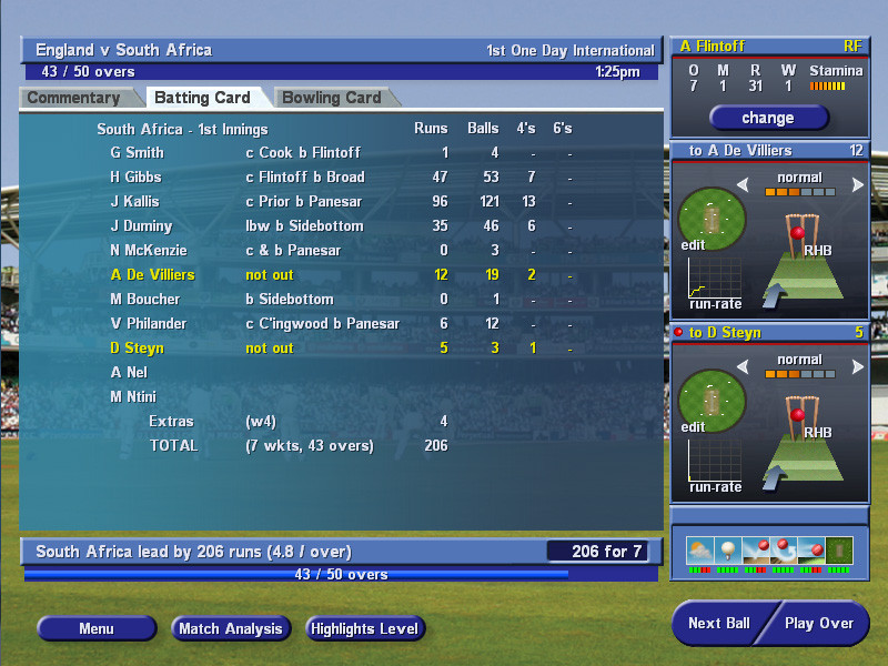 International Cricket Captain 2008 - кадр 10