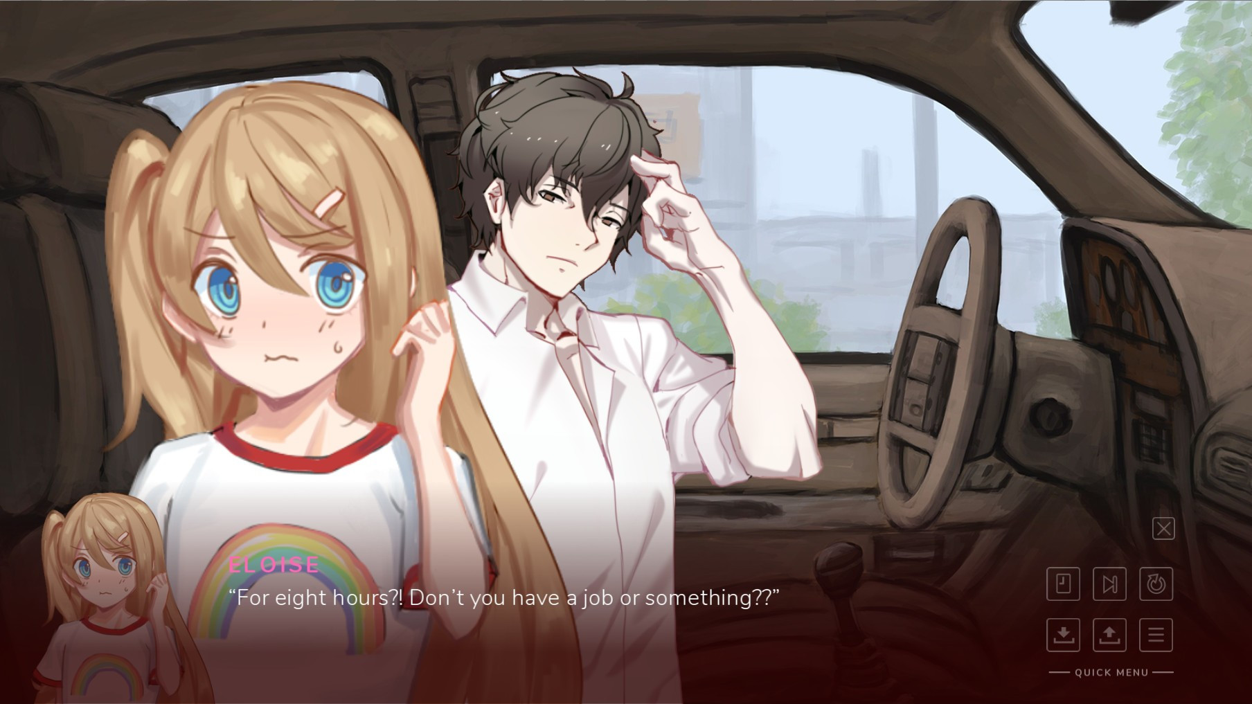 The Spell - A Kinetic Novel - кадр 6