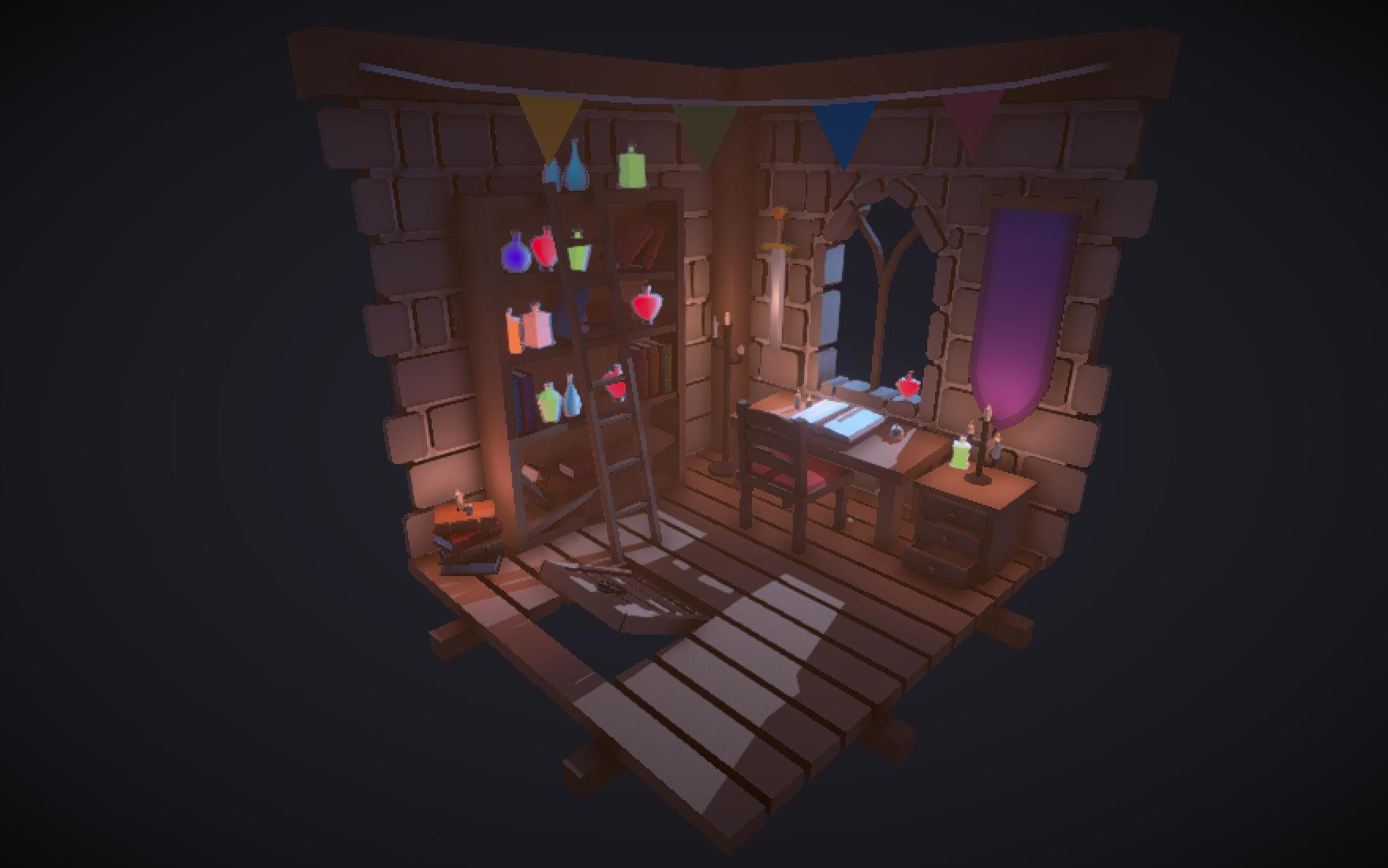 Potions with Liquid Sim Workshop Demo (itch) - кадр 1
