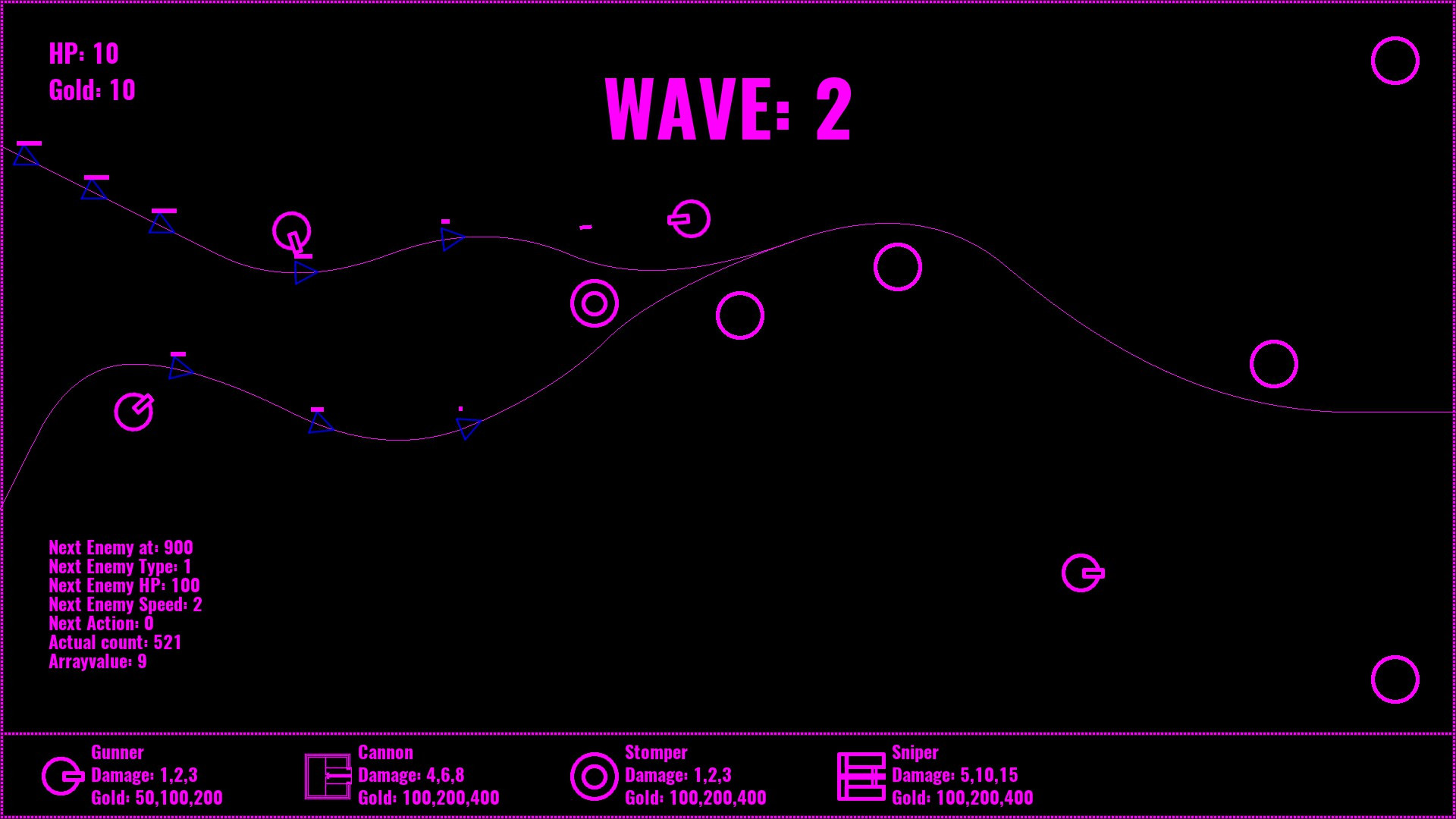Neon Defense 1: Pink Power - кадр 9