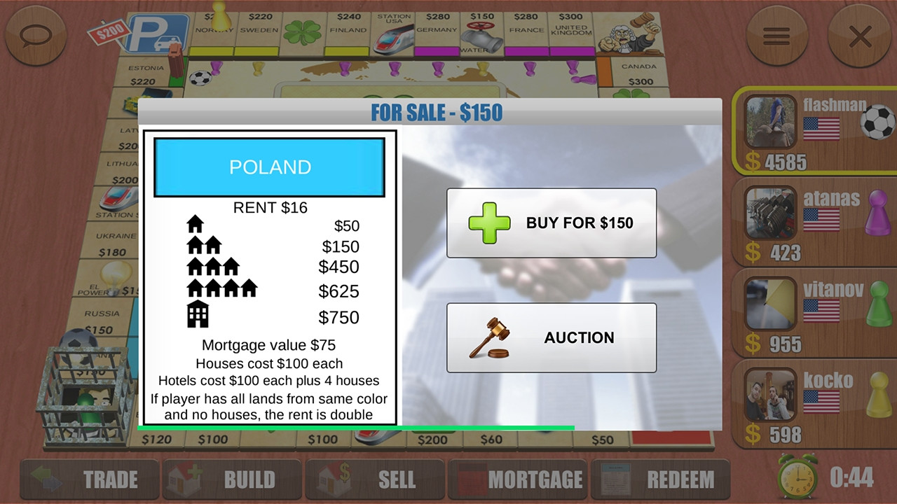 Rento - Online monopoly game (itch) - кадр 7