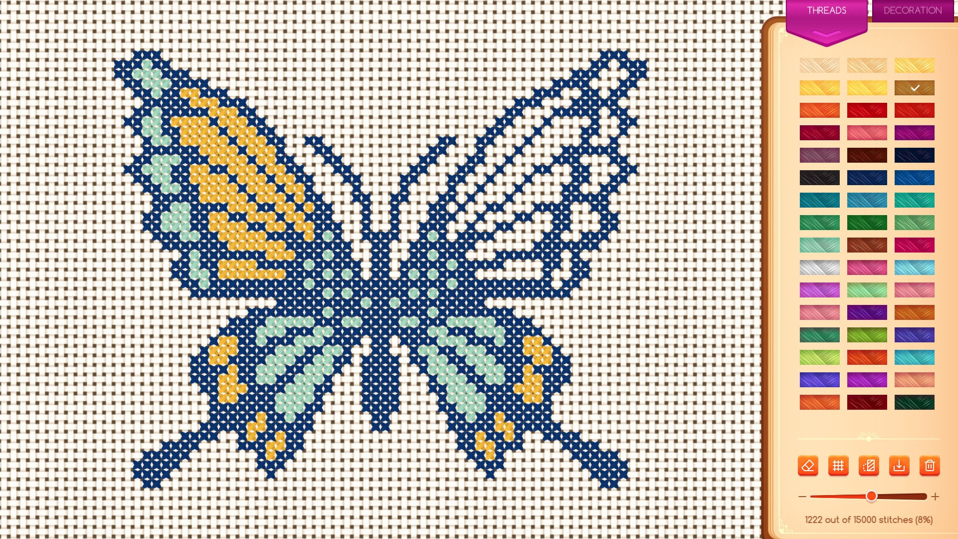 Cross-Stitch Puzzle - кадр 9