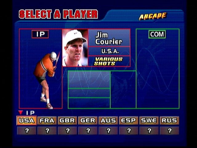 Virtua Tennis (1999) - кадр 4