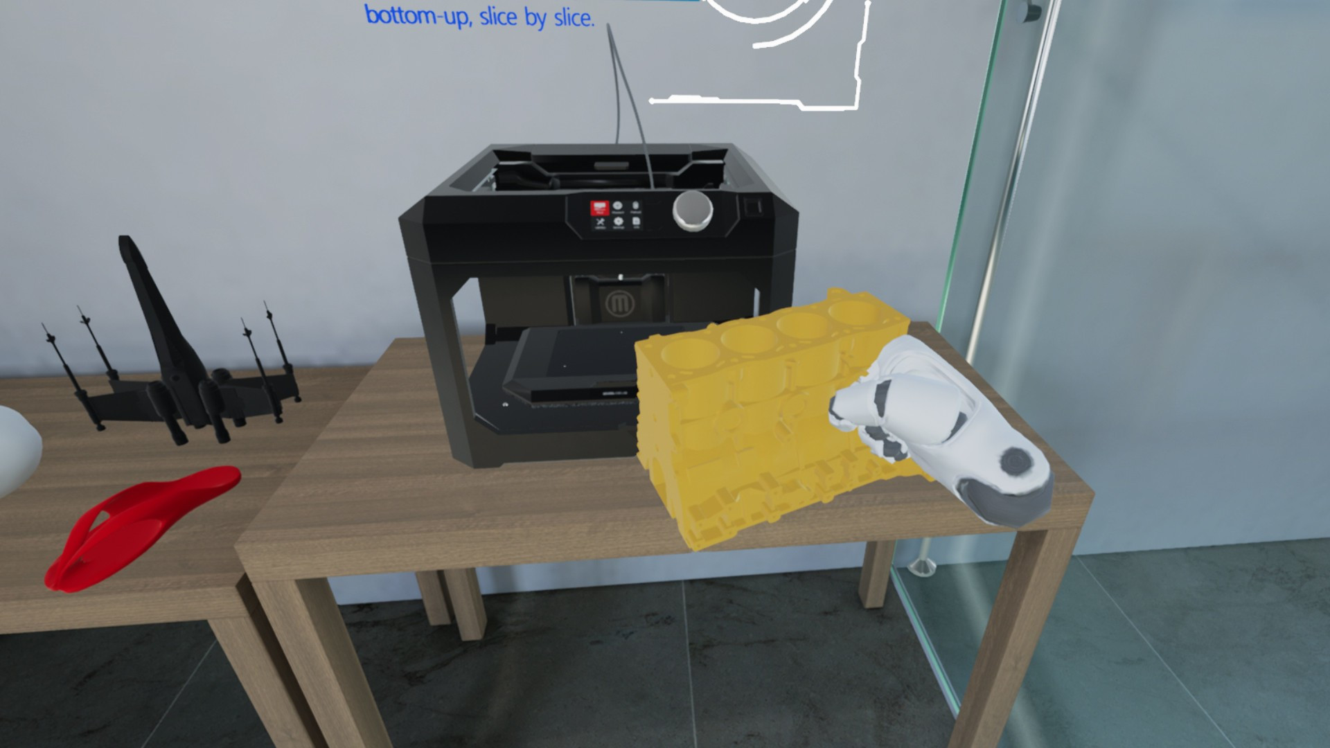 School Fab Lab VR - кадр 7